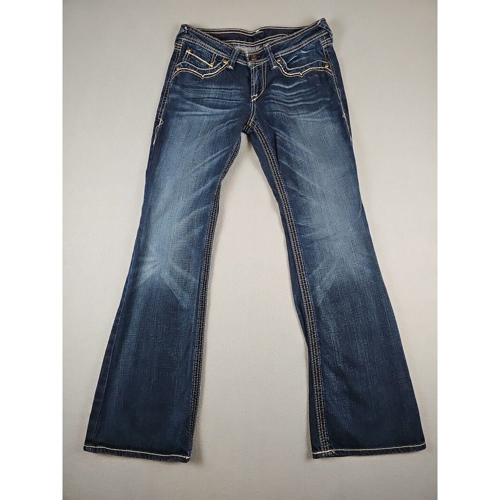 Ariat Jeans Women's 29x32 Low Rise Stretch Boot Cut Cowgirl Rodeo